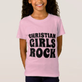 CHRISTLICHE GIRLS ROCK T - Shirt T-Shirts (Vorderseite)