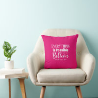Christliche Glaubensbibel Verse glauben Hot Pink
