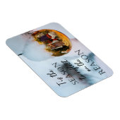 Christliche Glaubenskrippe für die Jahreszeit Magnet (Rechte Seite)