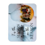 Christliche Glaubenskrippe für die Jahreszeit Magnet (Vertikal)