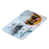 Christliche Glaubenskrippe für die Jahreszeit Magnet (Linke Seite)