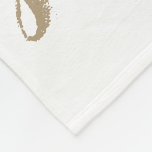 Christliche Glaubensmädchen Ich bin so glücklich J Fleecedecke (Ecke)