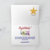 Christliche Glückwunschkarte Karte (Innenseite)