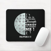 Christliche Golf Philippians 413 Golfer Geschenke Mousepad (Mit Mouse)
