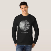 Christliche Golfdeuteronomie 316 Bibel Verse Glaub T-Shirt (Vorne ganz)