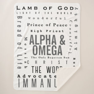 Christliche Gottheiten, modern einfach Sherpadecke