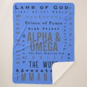 Christliche Gottheiten, modern einfach Sherpadecke (Vorderseite)