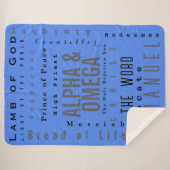 Christliche Gottheiten, modern einfach Sherpadecke (Vorderseite (Horizontal))