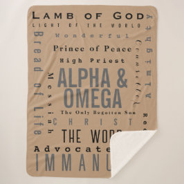 Christliche Gottheiten, modern einfach Sherpadecke