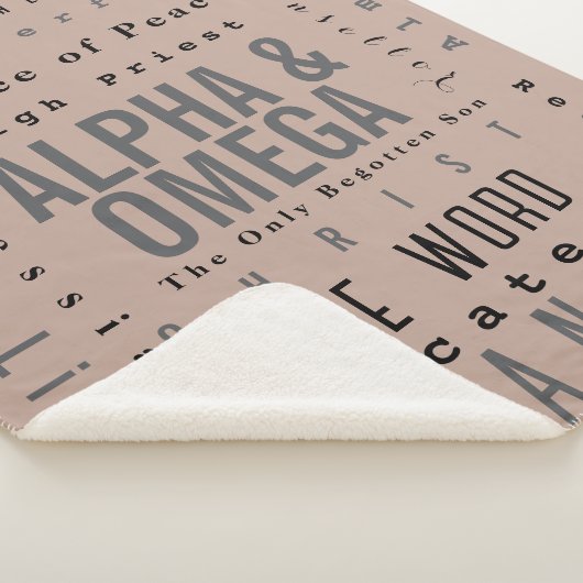 Christliche Gottheiten, modern einfach Sherpadecke (3/4)