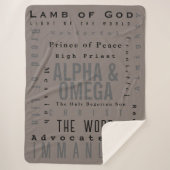 Christliche Gottheiten, modern einfach Sherpadecke (Vorderseite)