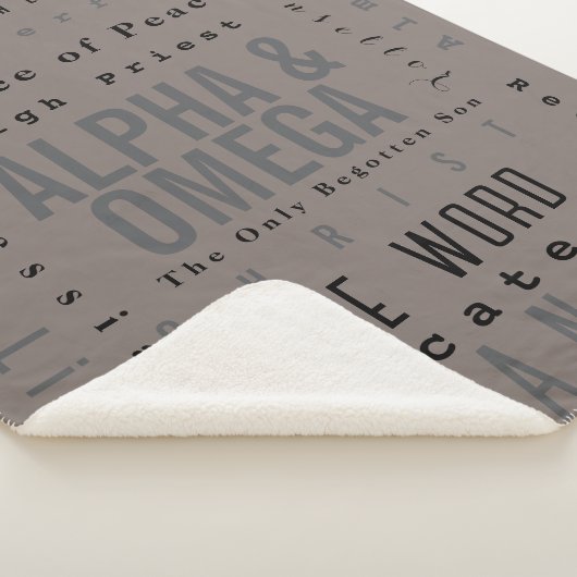 Christliche Gottheiten, modern einfach Sherpadecke (3/4)