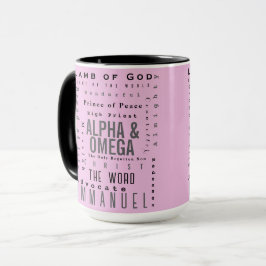Christliche Gottheiten, modern einfach Tasse
