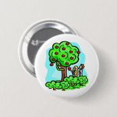 Christliche Grafik Adams und Eves Button (Vorne & Hinten)