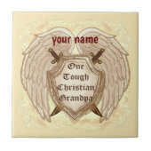 Christliche Grandpa Fliese (Vorderseite)