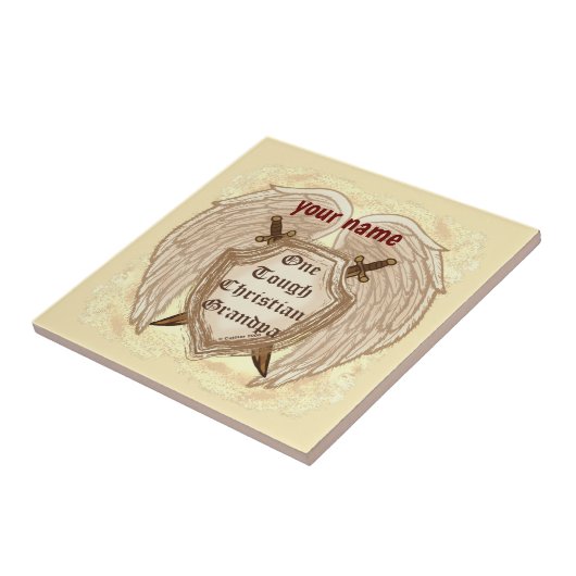 Christliche Grandpa Fliese (Seite)