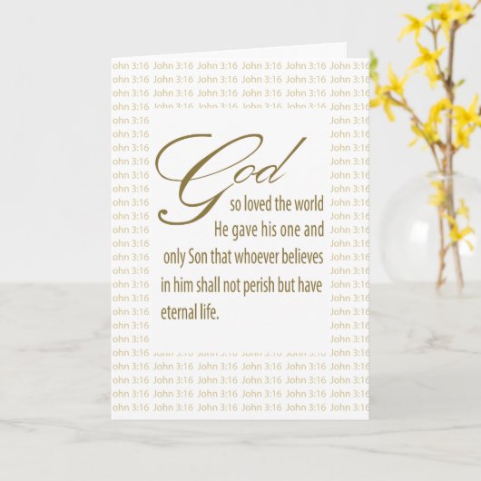 Christliche Gruß-Karten Karte (Gelbe Blume)