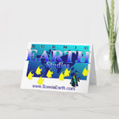 Christliche Grußkarte des Schaflammes Karte (Rückseite)