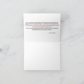 Christliche Grußkarte: Psalm 66:20 Karte (Innenseite)