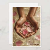 Christliche Grußkarten (Vorne/Hinten)