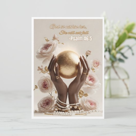 Christliche Grußkarten (Stehend Vorderseite)