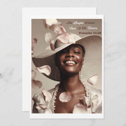 Christliche Grußkarten (Vorne/Hinten)