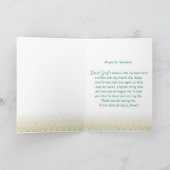 Christliche Grußkarten Karte (Innenseite)