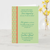 Christliche Grußkarten Karte (Gelbe Blume)