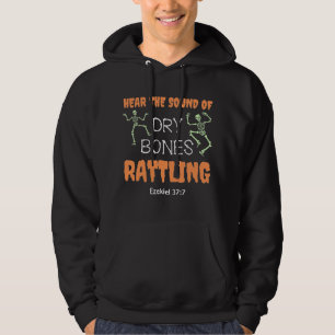 Christliche Halloween-KNOCHEN RATTLING Hoodie