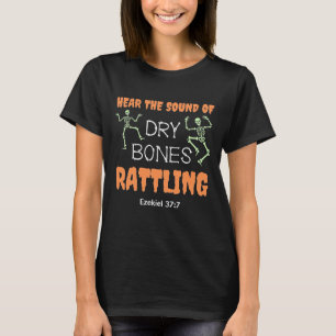 Christliche Halloween-KNOCHEN RATTLING T-Shirt