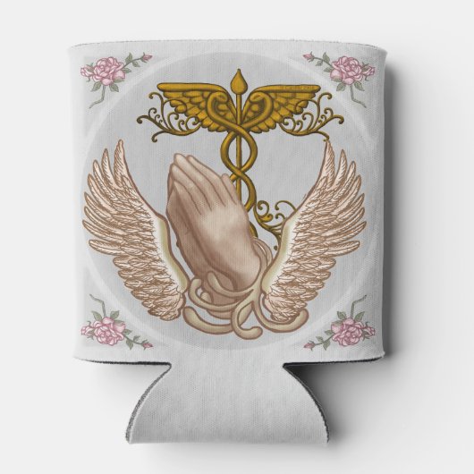 Christliche Hände Krankenschwester kann kühler Dosenkühler (Rückseite)