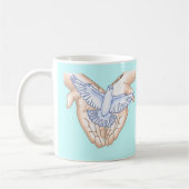 Christliche Händentove Kaffeetasse (Links)