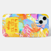 Christliche Handy-Gehäuse in fröhlichen Farben - B Case-Mate iPhone Hülle (Rückseite (Horizontal))