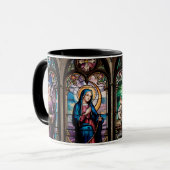 Christliche heilige Glaubenssymbole Tasse (Vorderseite Links)