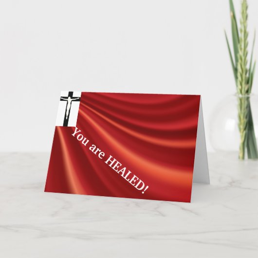 Christliche Heilungskarte Karte (Vorderseite)