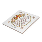 Christliche Herren Gebetskachel Fliese (Seite)