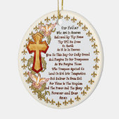 Christliche Herren Gebetsschmuck Keramik Ornament (Links)