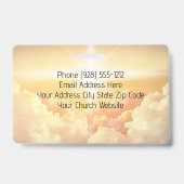 Christliche Himmlische Cloud Church Ausweis (Rückseite)