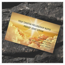 Christliche Himmlische Cloud Church Business Cards