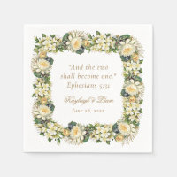 Christliche Hochzeit der Blumen-Weißen-Bibel