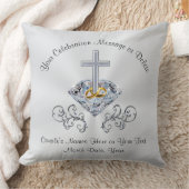 Christliche Hochzeit oder christliche Kissen (Decke)