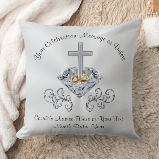 Christliche Hochzeit oder christliche Kissen (Decke)