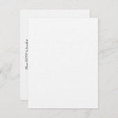 Christliche Hochzeit RSVP Faith Hope Liebe Cross 2 (Vorne/Hinten)