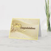 Christliche Hochzeitkarte Karte (Vorderseite)