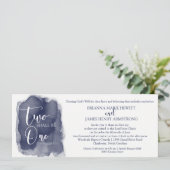 Christliche Hochzeits-Einladung - Einladung (Stehend Vorderseite)