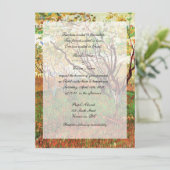 Christliche Hochzeitseinladung Einladung (Stehend Vorderseite)