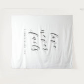 Christliche Hochzeitsfeier Wandteppich (Vorderseite (Horizontal))