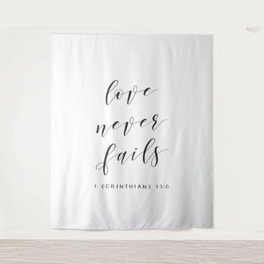 Christliche Hochzeitsfeier Wandteppich (Vorderseite)