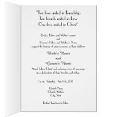 Christliche Hochzeitskarte (Innen (Rechts))