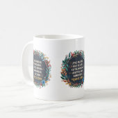 Christliche Homeschool-Mutter Kaffeetasse (Vorderseite Links)